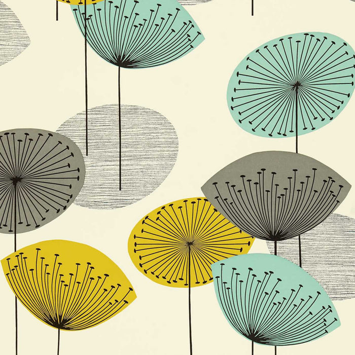 Dandelion Clocks Wallpaper - Chaffinch