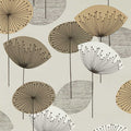 Dandelion Clocks Wallpaper - Metallic Smoke Tree