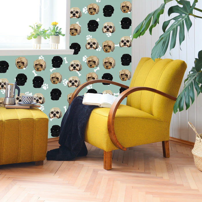 Dear Alvin - Custom Sized Wallpaper Mural (per m2)