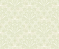 Deco Fan Wallpaper - Green