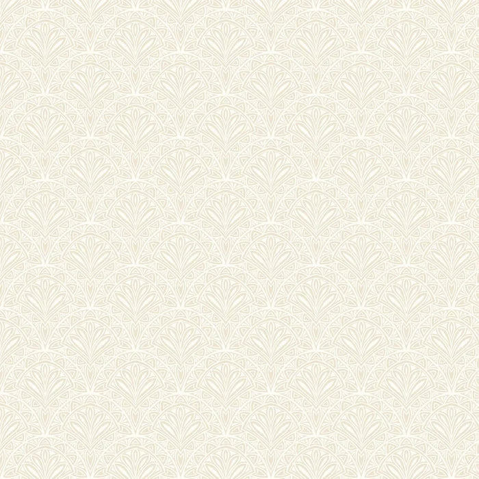 Deco Fan Wallpaper - Natural