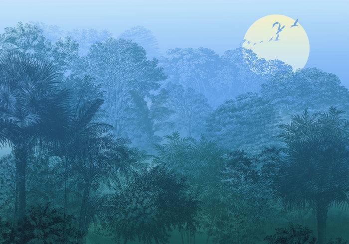 Deep in the Jungle - Custom Sized Mural Wallpaper (per m2)