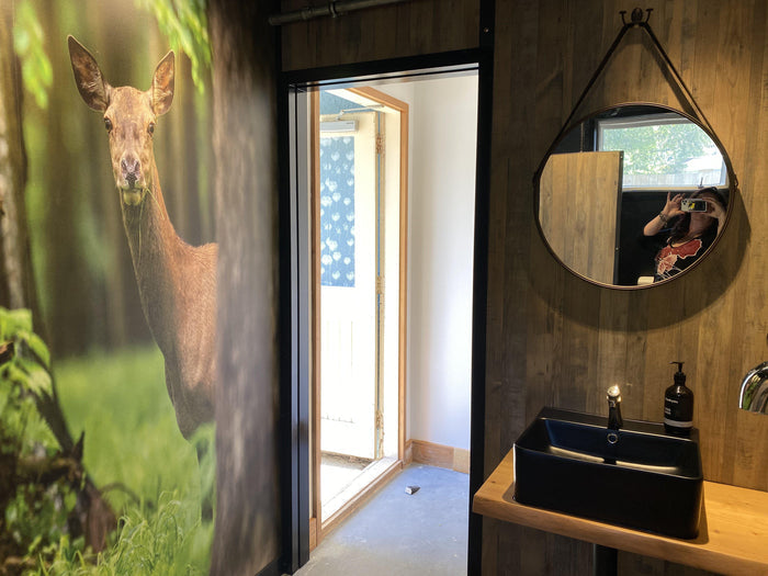 Deer Mural Wallpaper - Rai Valley Pub
