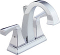 Delta Faucet 2551-MPU-DST Dryden Two Handle Centerset Lavatory Faucet, Chrome