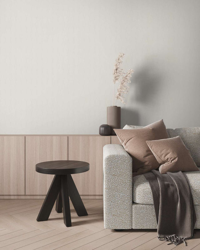 Diamond Relief Wallpaper - White