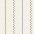 Do The Wiggle Wallpaper - Stripe Lilac