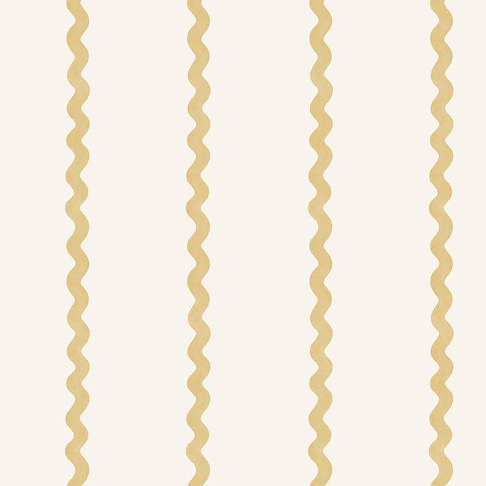 Do The Wiggle Wallpaper - Stripe Ochre