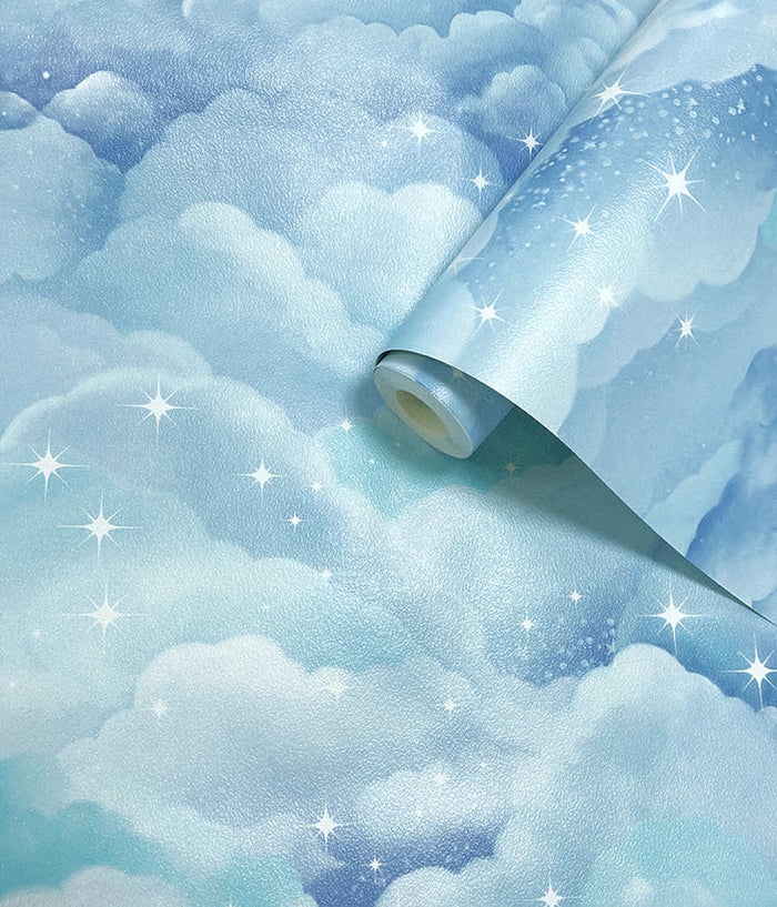 Dreamland Wallpaper - Aqua