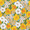 Easter Parade - Custom Sized Wallpaper Mural (per m2) - Blue Multi