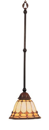 Elk 648-Bc Diamond Ring 1-Light Pendant, 30-Inch, Burnished Copper