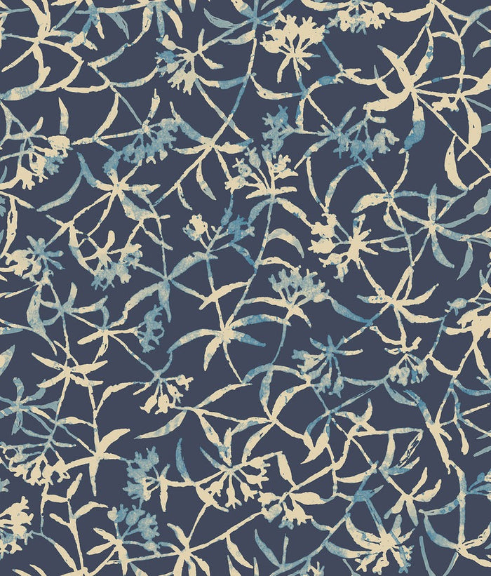 Entwine Wallpaper - Navy