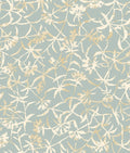 Entwine Wallpaper - Turkish Blue