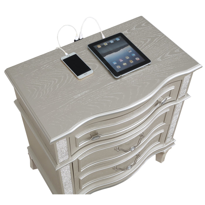 Evangeline Nightstand - Adams Furniture