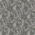Exotic Jungle Wallpaper - Charcoal