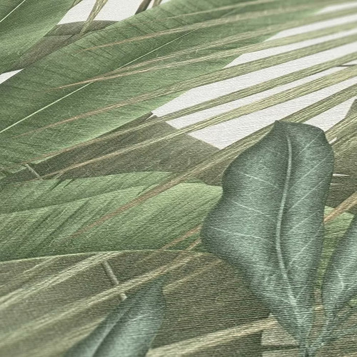 Exotic Jungle Wallpaper - Green