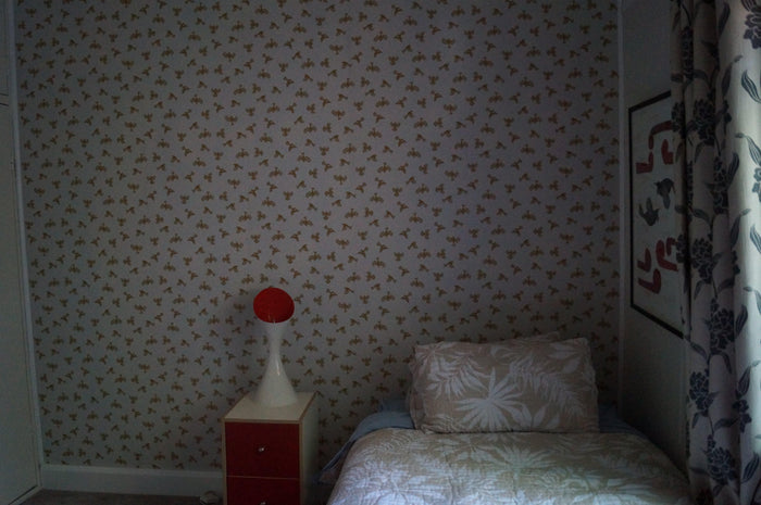 Fantail Wallpaper - Small Scale Print