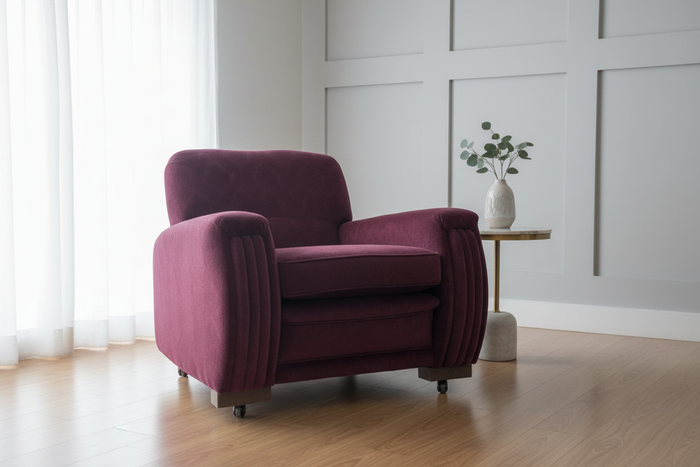 Felix Plum Armchair
