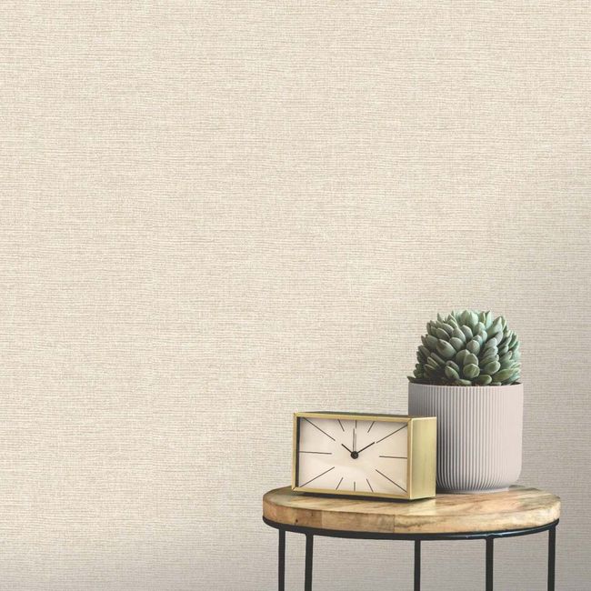 Fiji Plain Texture - Linen Almost Gold
