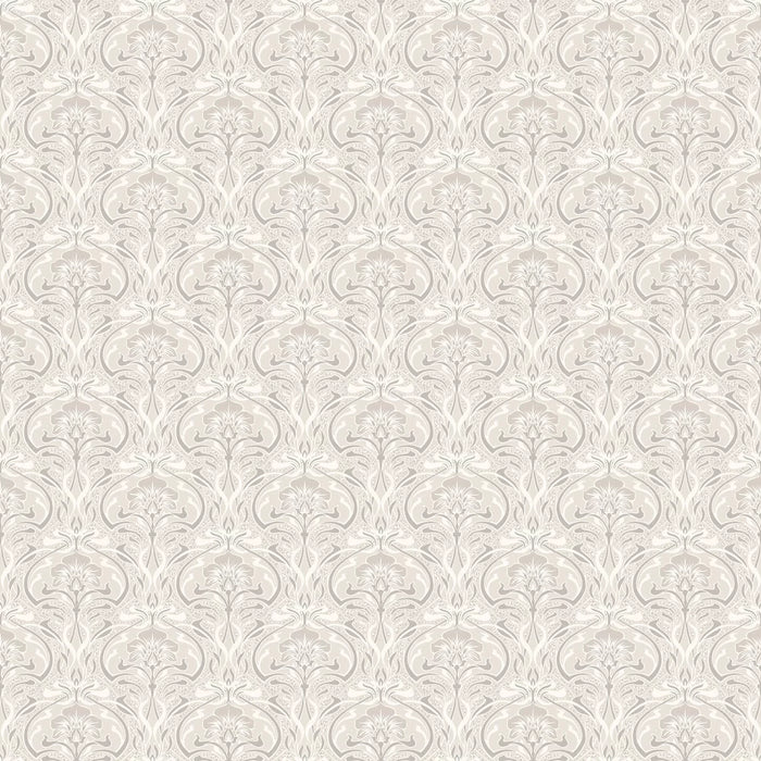 Flora Art Deco Wallpaper - Natural