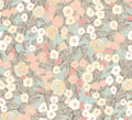 Flora Ditsy Wallpaper - Peach & Dove