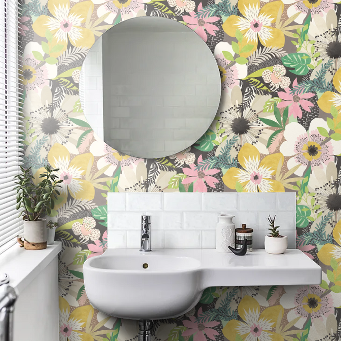 Floral Riot Wallpaper - Ohpopsi - Safari