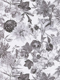 Floral Trails Wallpaper - Monochrome