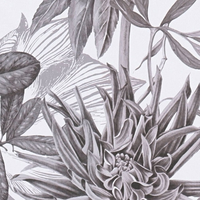 Floral Trails Wallpaper - Monochrome