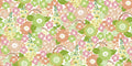Flower Power - Custom Sized Wallpaper Mural (per m2) - Lemon Mood