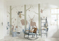 Forest Animals - Custom Sized Mural Wallpaper (per m2)