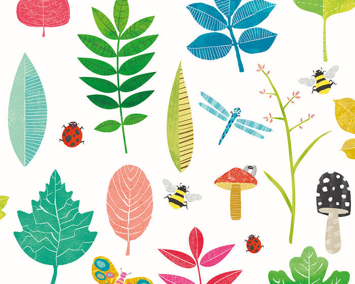 Forest Floor Wallpaper - Ohpopsi - Juicy Fruit