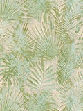 Forest Frame - Leaves Wallpaper - Tea Leaf