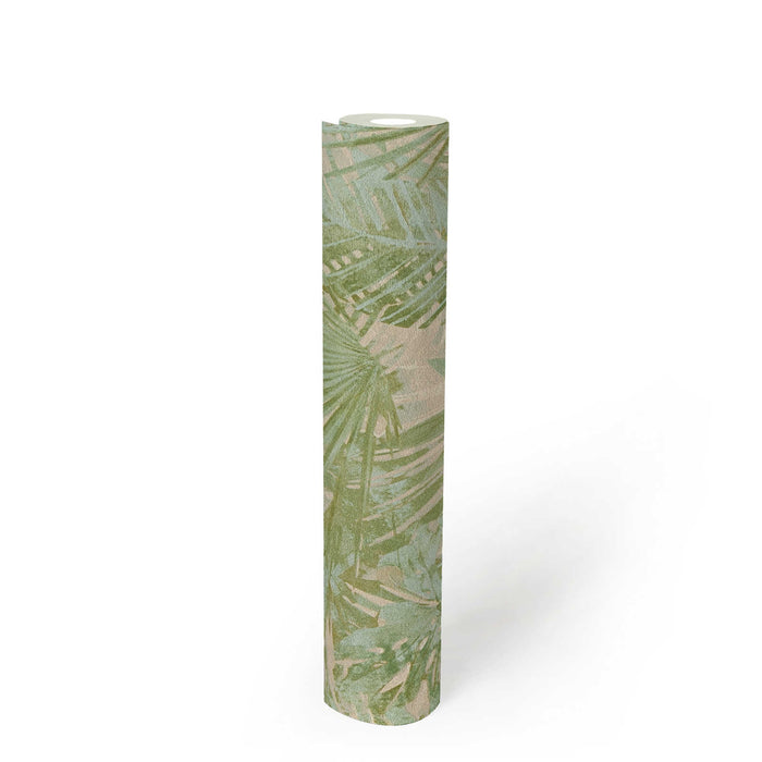 Forest Frame - Leaves Wallpaper - Tea Leaf