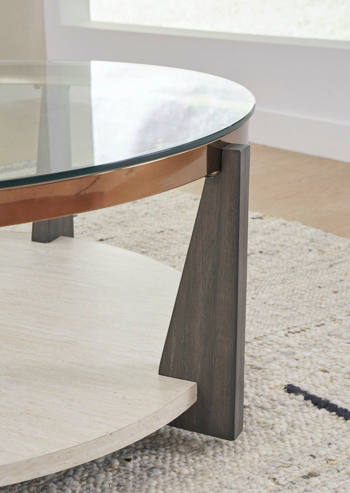 Frazwa Coffee Table - Adams Furniture