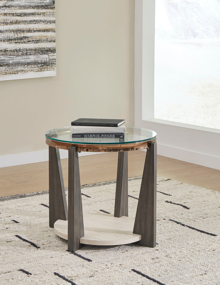 Frazwa End Table - Adams Furniture