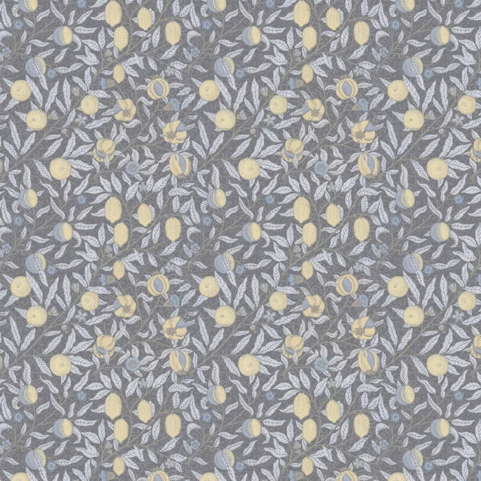 Fruit Wallpaper by William Morris - Charcoal