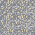 Fruit Wallpaper by William Morris - Charcoal