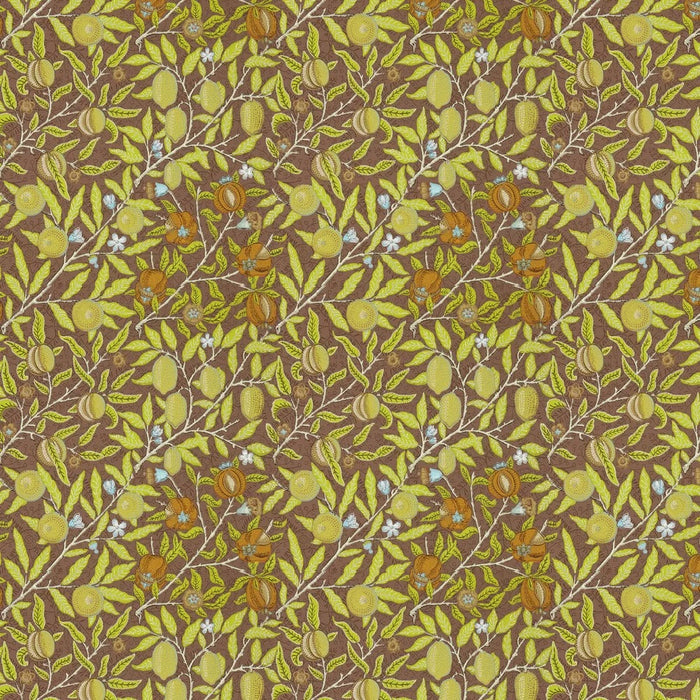 Fruit Wallpaper by William Morris - Chocolate