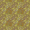Fruit Wallpaper by William Morris - Chocolate
