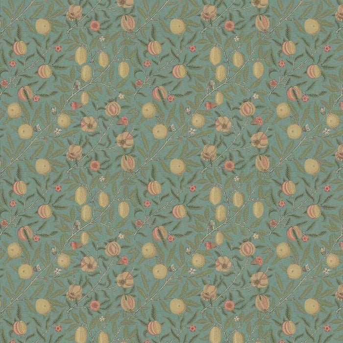 Fruit Wallpaper by William Morris - Slate/Thyme
