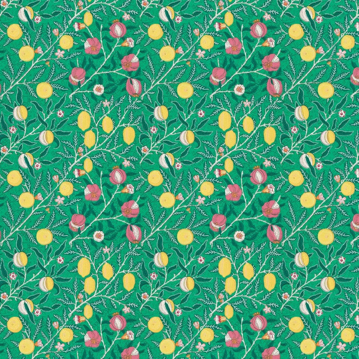 Fruit Wallpaper by William Morris - Tangled Green