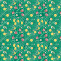 Fruit Wallpaper by William Morris - Tangled Green