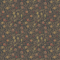 Fruit Wallpaper by William Morris - Wine/Manilla