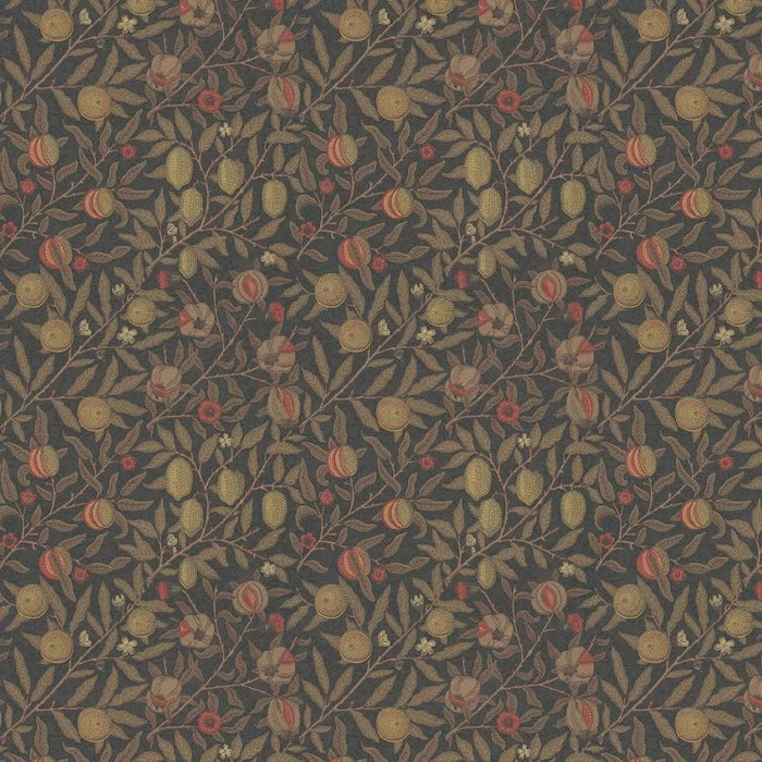 Fruit Wallpaper by William Morris - Wine/Manilla