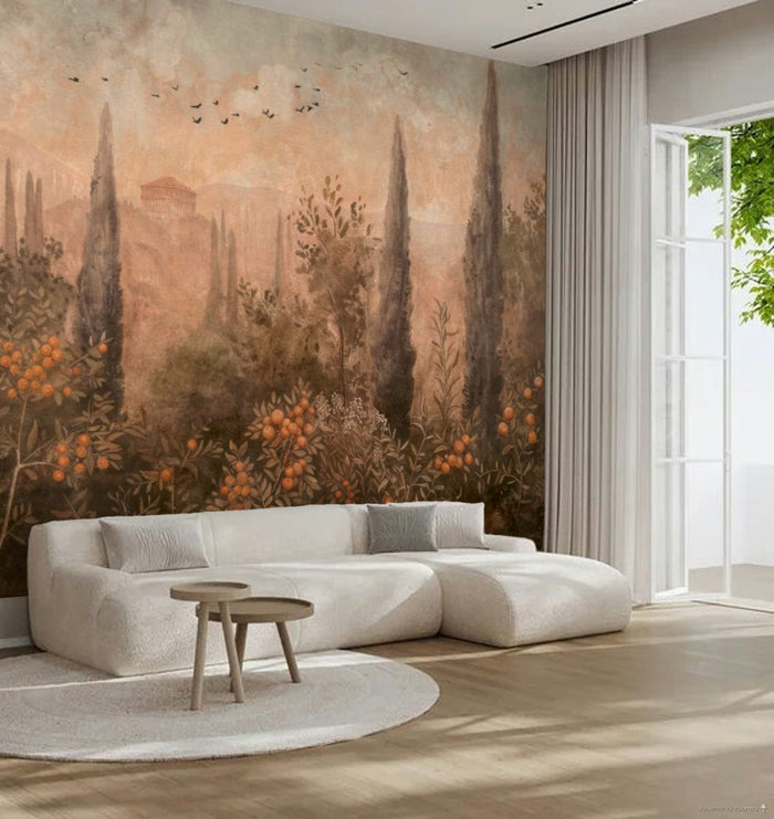 Frutetto - Autumn - Custom Sized Wallpaper Mural (per m2)
