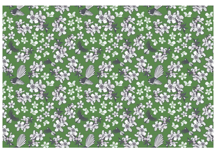 Fun Tails NZ Wallpaper - Green