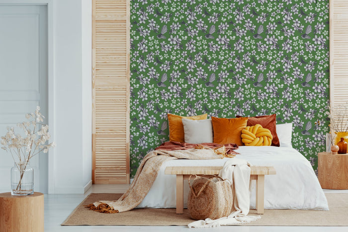 Fun Tails NZ Wallpaper - Green