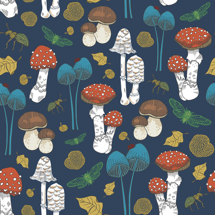 Fungi - NZ Wallpaper - Multi