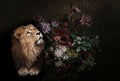 Garden King - Custom Sized Wallpaper Mural (per m2)