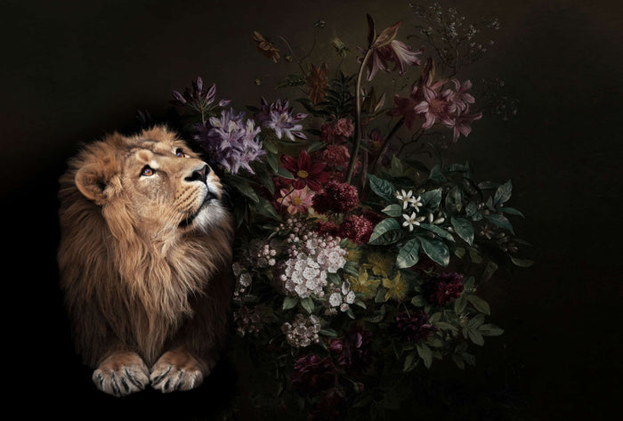 Garden King - Custom Sized Wallpaper Mural (per m2)