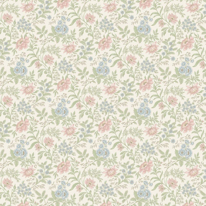 Garden Muse Wallpaper - Pink/Green